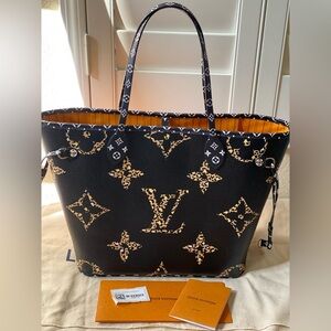 LOUIS VUITTON Monogram Giant Jungle Neverfull MM